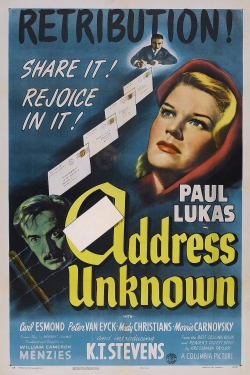 Watch Free Address Unknown Movies HD Online 123Movies